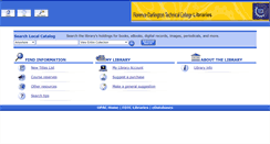 Desktop Screenshot of libcat.fdtc.edu