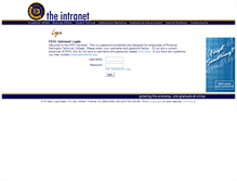 Tablet Screenshot of intranet.fdtc.edu